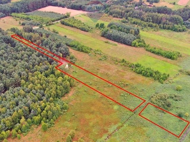 Dwie działki rolne 7200 m² z kontenerem i dostępem do rzeki