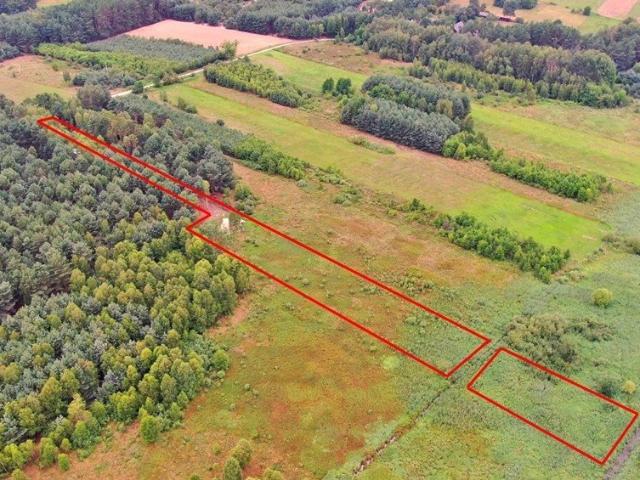 Dwie działki rolne z kontenerem, rzeka, spokój, 7200 m²