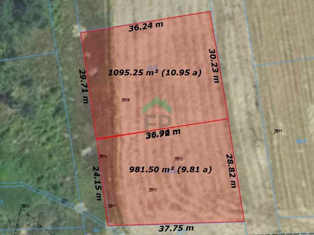 Dwie działki z warunkami zabudowy w Klepaczce, 981 m² każda