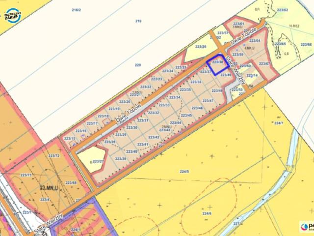 Dwie Topole 967 m², Kolnik