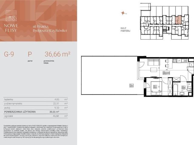 Dwupokojowe mieszkanie na sprzedaż w Czyżkówku, 37 m2