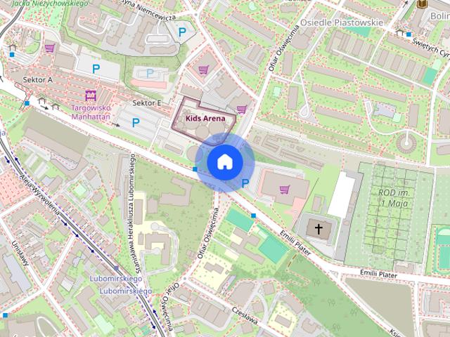 Dwupokojowe mieszkanie Ofiar Oświęcimia parter