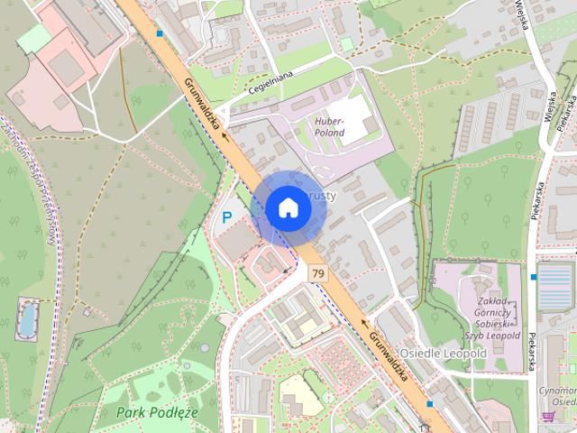 Dwupokojowe mieszkanie w Centrum do wynajęcia | Spacer 3D