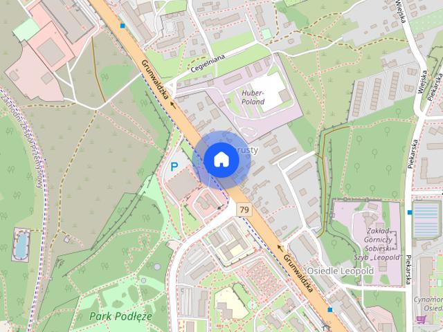 Dwupokojowe mieszkanie w Centrum do wynajęcia | Spacer 3D