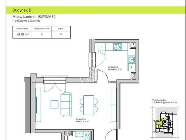 Dwupokojowe mieszkanie 43,1 m² w Śródmieściu Bydgoszczy polecam