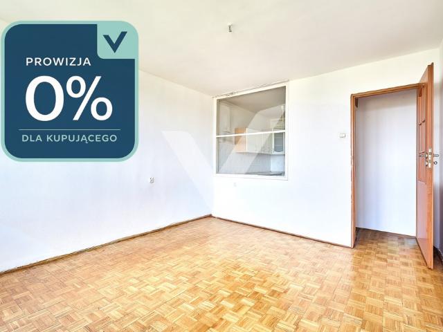 Dwupokojowe mieszkanie z potencjałem, 38,45 m2, balkon