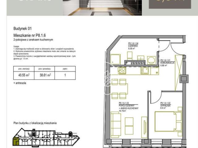 Sprzedam nowoczesne 2 pokojowe mieszkanie z antresolą i panoramicznymi oknami