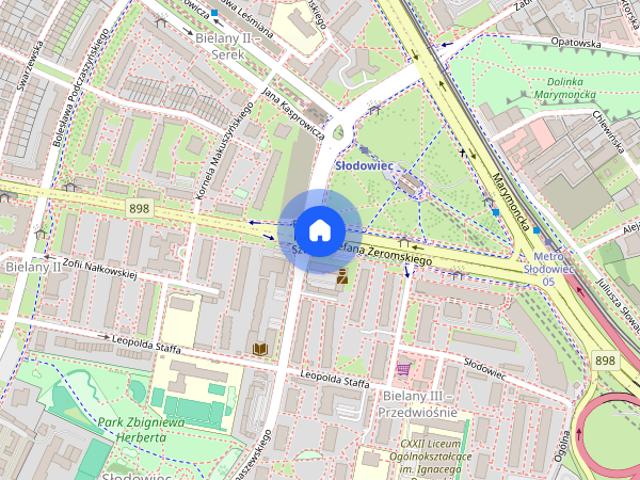 Dwupokojowy apartament przy metrze w inwestycji Słodowiec City