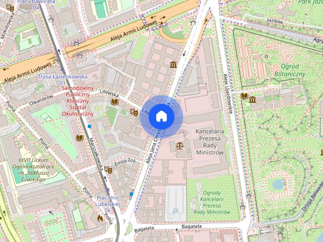 Dwupokojowy apartament w kamienicy przy Pl. Unii