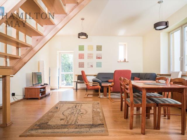 Dwupoziomowe 92 m² z balkonem, ciche, blisko komunikacji
