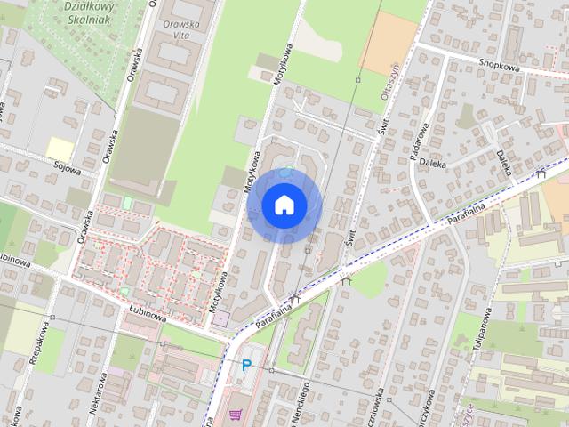 Dwupoziomowe mieszkanie z balkonem w Krzykach