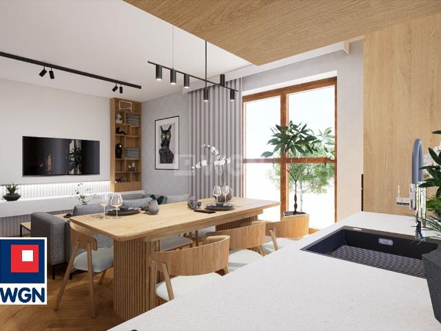 Dwupoziomowe mieszkanie z prywatnym ogrodem 79 m² w Mielcu