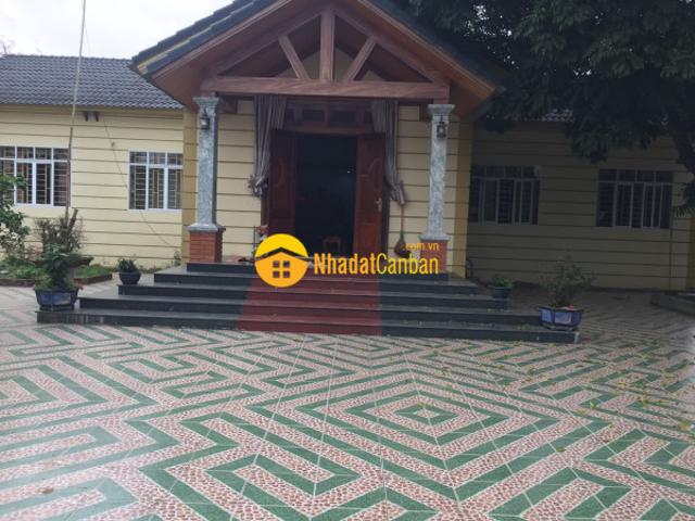 Dt 4869m2 sẵn nhà mái thái giá chỉ 3,6trm2 mặt đường nhựa liên xã