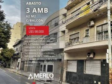 Dto 3 Amb c/ Balcón Próximo Al Shopping Abasto