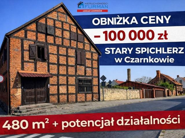 Duży dom z potencjałem inwestycyjnym w centrum Czarnkowa