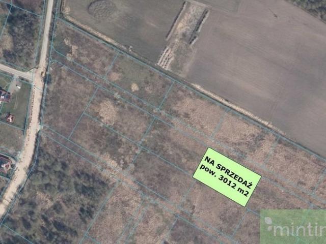 Duża działka 3012 m² z warunkami zabudowy w Żółwiej Błoci
