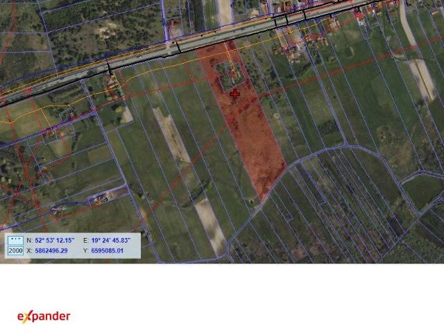 Duża 4,8 ha działka z dostępem do jeziora Łąkie i wodociągiem