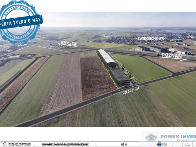 Duża działka inwestycyjna 2,05 ha przy S5, szybki dojazd