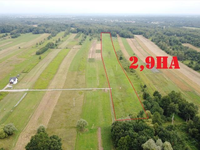 Duża działka pod zabudowę w Jodłówce – 28 561 m²