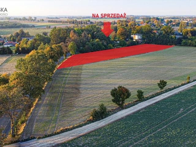 Duża działka rolna w Skrzatuszu z możliwością zabudowy
