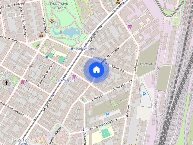 Duża kawalerka 23 m2 | Rynek Łazarski | Pet Friendly | AGD ze zmywarką