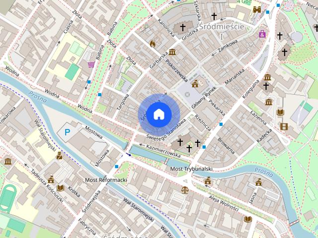 Duża kawalerka w ścisłym centrum