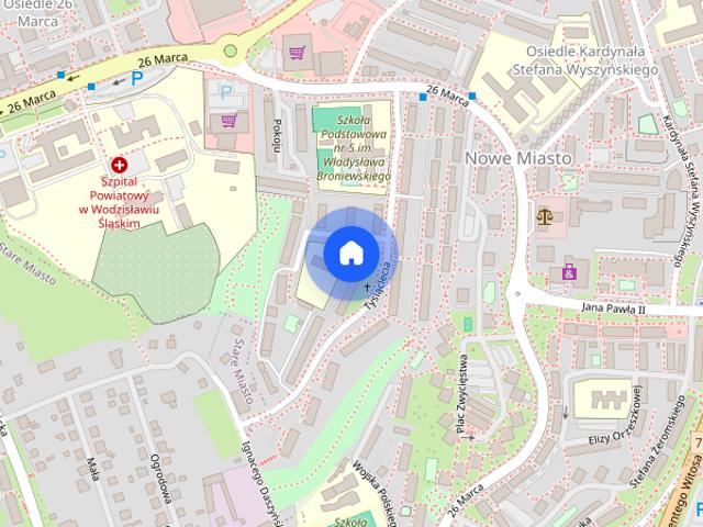Duża kawalerka z balkonem i przestronną kuchnią!
