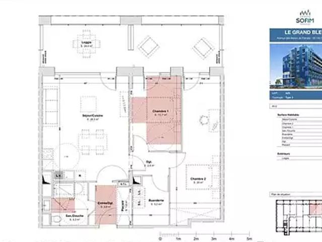 Dunkerque 59140, 59240, 59279, 59430, 59640 Achat / Vente appartement 3 pièces t3