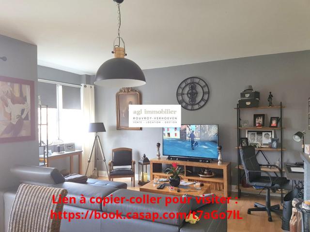 Dunkerque Centre, Bel appartement F2 avec beau séjour, balcon