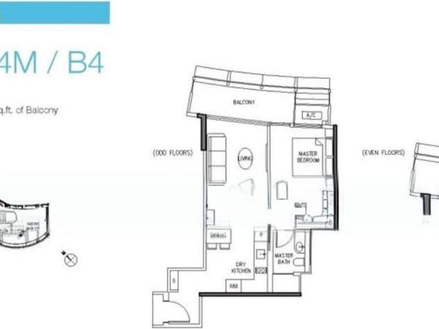 Duo Residences D7, Apartment