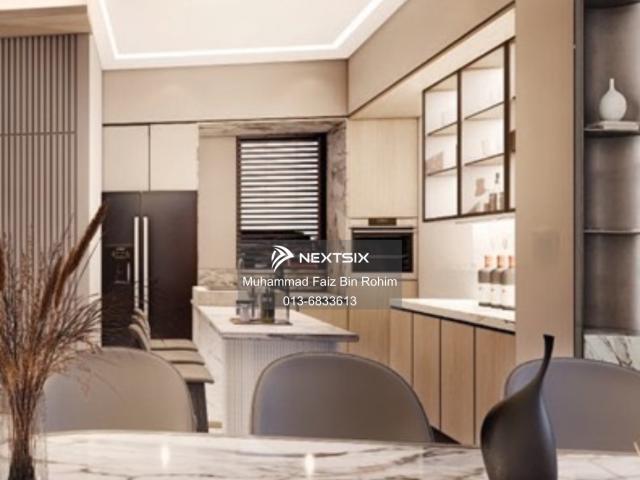 Dual Keys Unit Newly and Bare unit With additional side by side car park Price RM790k negotiable
