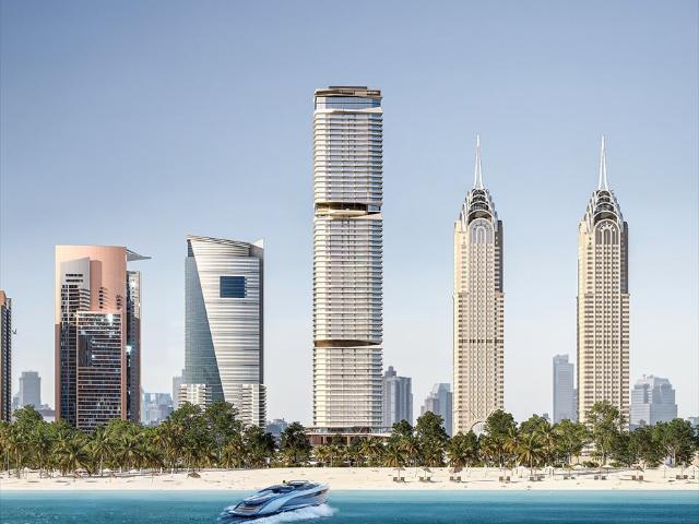 Luksusowy apartament z widokiem na Palm Jumeirah i Burj Khalifa
