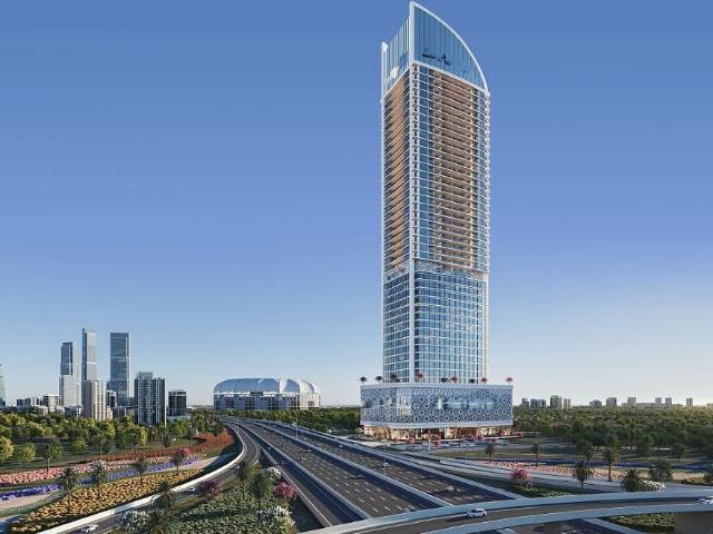 Umeblowane studio z konwersją w Dubai Sports City
