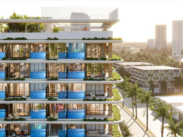 Nowoczesny 130 m² apartament z basenami i udogodnieniami