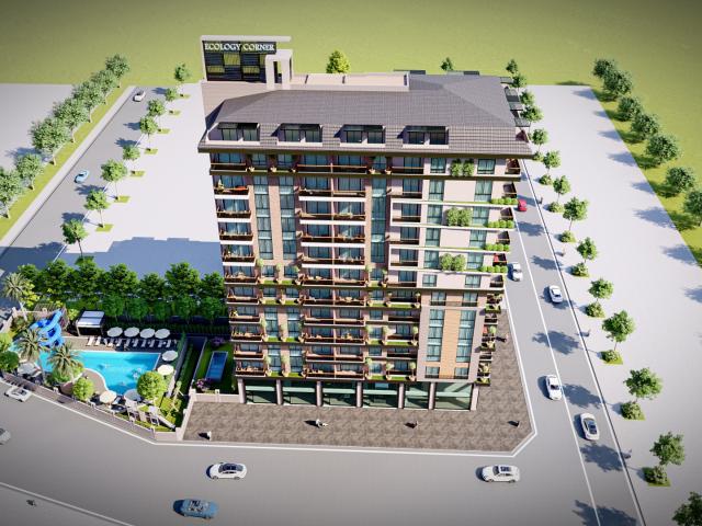 Dubleks daire «GA Ecology Corner» 4+1, Mahmutlar, Antalya, Türkiye 33588