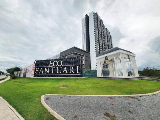 Duduk Seruang Eco Sanctuary Telok Panglima Partial Furnished Unit
