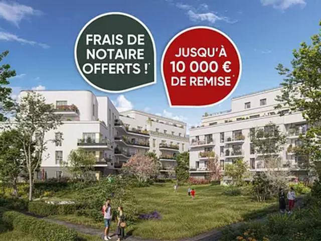 Dugny 93440 Programme neuf appartement neuf à vendre t2 PTZ