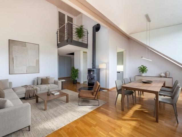 Duplexwohnung mit gemütlichem Cheminée & eigener Waschmaschine