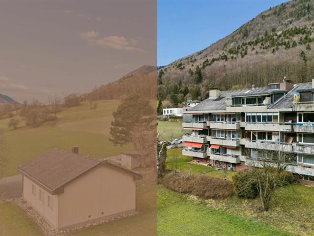 Duplexwohnung mit Sicht ins Grüne