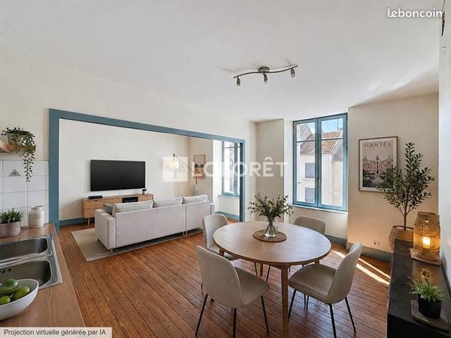 Duplex 3 pièces 52 m²