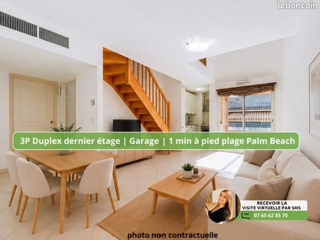 Duplex 3 pièces 53 m²