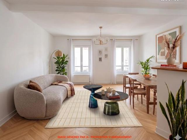Duplex 3 pièces 56 m²