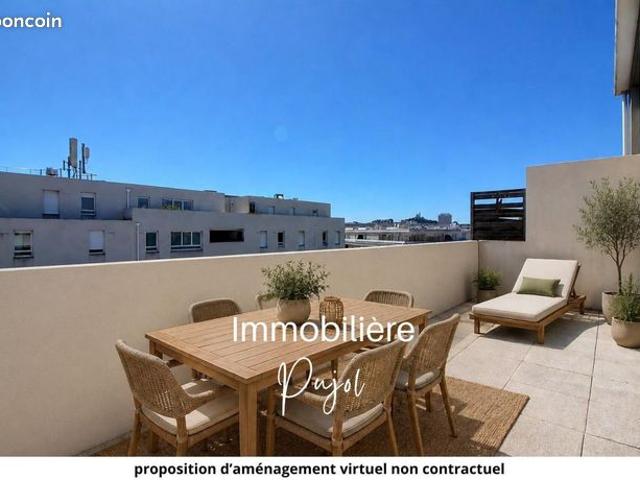 Duplex 3 pièces 56 m²