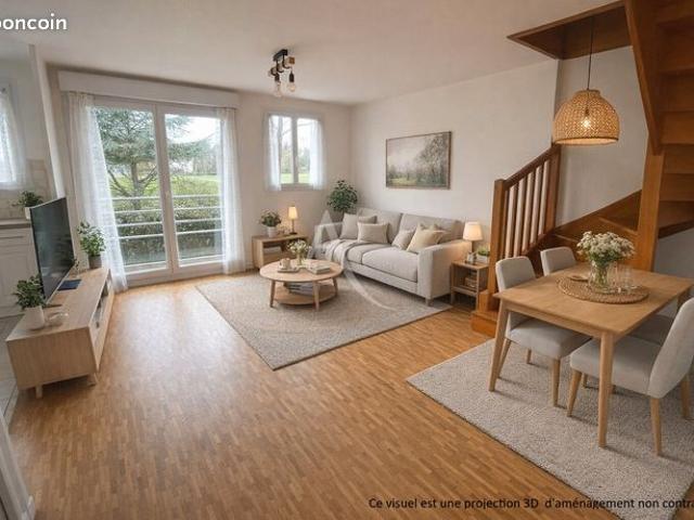 Duplex 3 pièces 57 m²