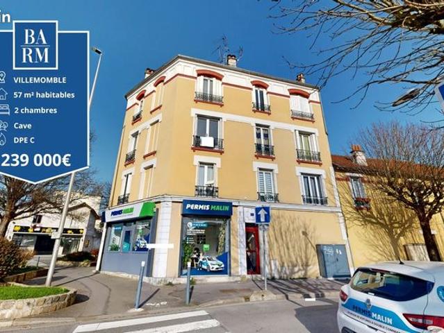 Duplex 3 pièces 57 m²