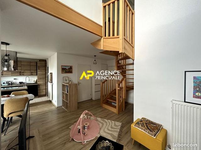 Duplex 3 pièces 59 m²