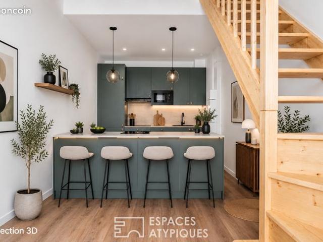 Duplex 3 pièces 60 m²