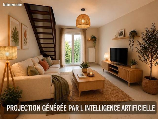 Duplex 3 pièces 63 m²
