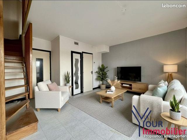 Duplex 3 pièces 64 m²