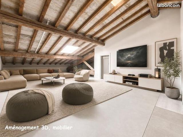 Duplex 3 pièces 65 m²